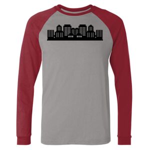 Long Sleeve Jersey Baseball Tee Thumbnail