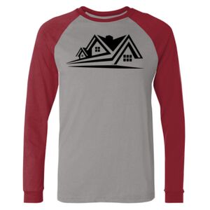 Long Sleeve Jersey Baseball Tee Thumbnail