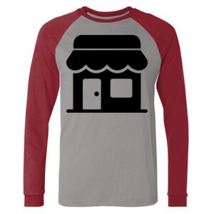 Long Sleeve Jersey Baseball Tee Thumbnail