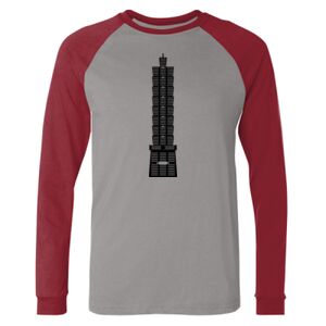 Long Sleeve Jersey Baseball Tee Thumbnail