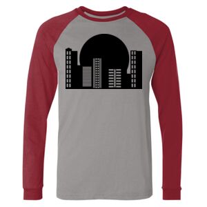 Long Sleeve Jersey Baseball Tee Thumbnail