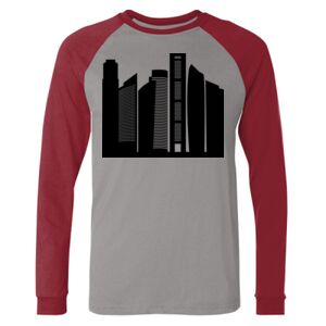 Long Sleeve Jersey Baseball Tee Thumbnail