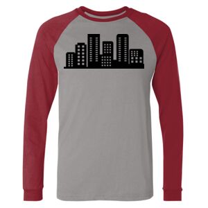 Long Sleeve Jersey Baseball Tee Thumbnail