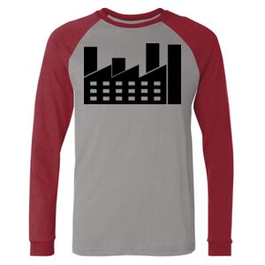 Long Sleeve Jersey Baseball Tee Thumbnail