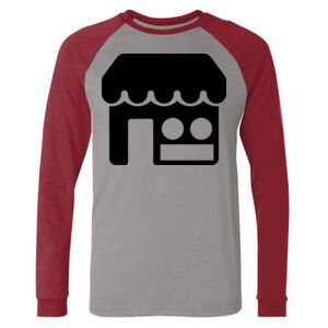 Long Sleeve Jersey Baseball Tee Thumbnail