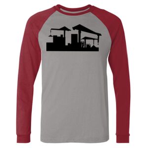 Long Sleeve Jersey Baseball Tee Thumbnail