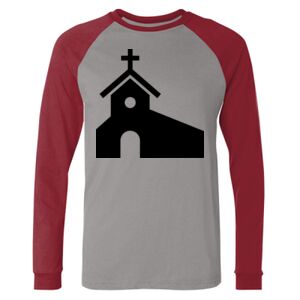 Long Sleeve Jersey Baseball Tee Thumbnail