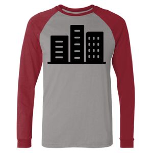 Long Sleeve Jersey Baseball Tee Thumbnail