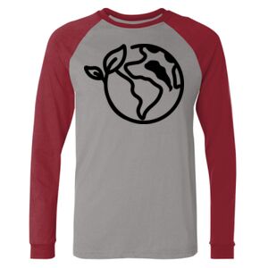Long Sleeve Jersey Baseball Tee Thumbnail