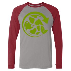 Long Sleeve Jersey Baseball Tee Thumbnail