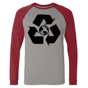 Long Sleeve Jersey Baseball Tee Thumbnail