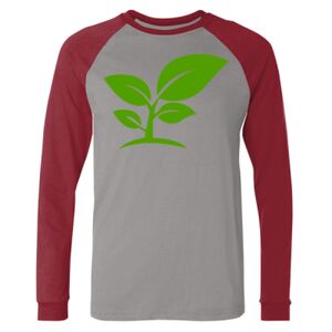 Long Sleeve Jersey Baseball Tee Thumbnail
