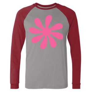 Long Sleeve Jersey Baseball Tee Thumbnail