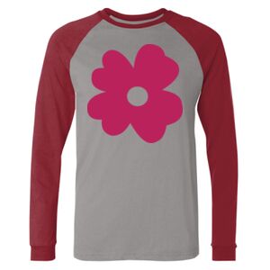 Long Sleeve Jersey Baseball Tee Thumbnail