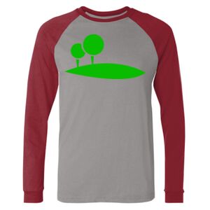 Long Sleeve Jersey Baseball Tee Thumbnail