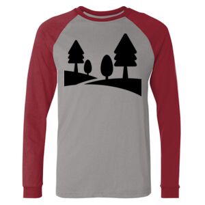 Long Sleeve Jersey Baseball Tee Thumbnail