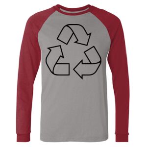 Long Sleeve Jersey Baseball Tee Thumbnail