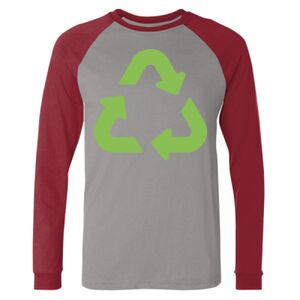 Long Sleeve Jersey Baseball Tee Thumbnail