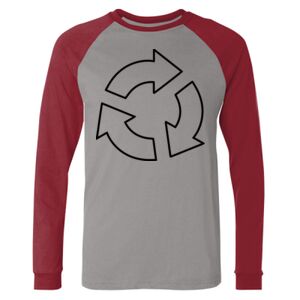Long Sleeve Jersey Baseball Tee Thumbnail