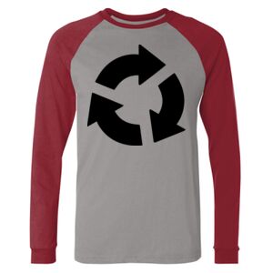 Long Sleeve Jersey Baseball Tee Thumbnail