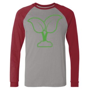 Long Sleeve Jersey Baseball Tee Thumbnail