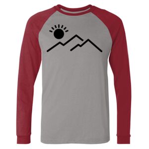Long Sleeve Jersey Baseball Tee Thumbnail