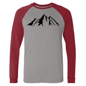 Long Sleeve Jersey Baseball Tee Thumbnail