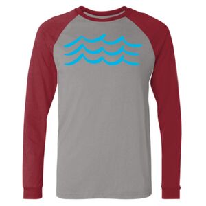 Long Sleeve Jersey Baseball Tee Thumbnail