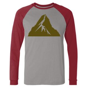 Long Sleeve Jersey Baseball Tee Thumbnail