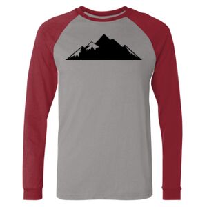 Long Sleeve Jersey Baseball Tee Thumbnail
