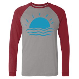 Long Sleeve Jersey Baseball Tee Thumbnail