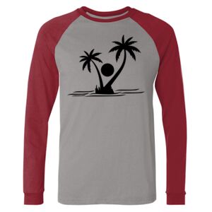 Long Sleeve Jersey Baseball Tee Thumbnail