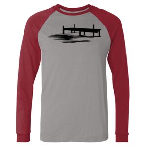 Long Sleeve Jersey Baseball Tee Thumbnail