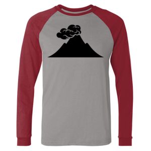 Long Sleeve Jersey Baseball Tee Thumbnail