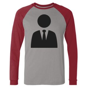 Long Sleeve Jersey Baseball Tee Thumbnail