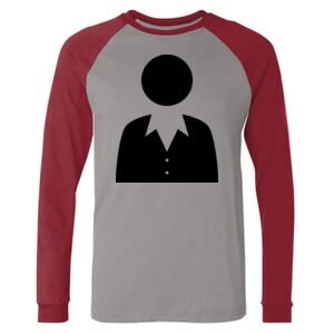 Long Sleeve Jersey Baseball Tee Thumbnail