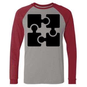 Long Sleeve Jersey Baseball Tee Thumbnail