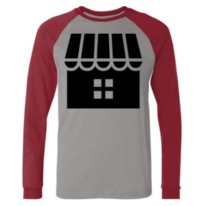 Long Sleeve Jersey Baseball Tee Thumbnail