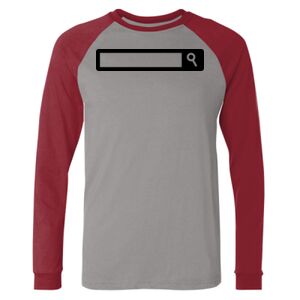 Long Sleeve Jersey Baseball Tee Thumbnail