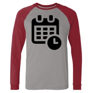 Long Sleeve Jersey Baseball Tee Thumbnail