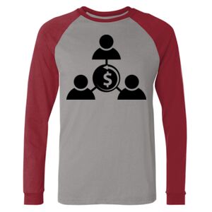 Long Sleeve Jersey Baseball Tee Thumbnail