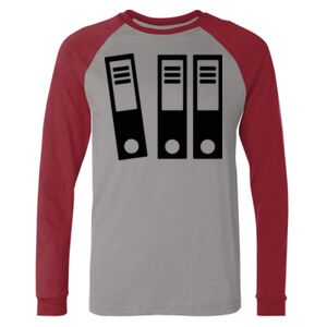 Long Sleeve Jersey Baseball Tee Thumbnail