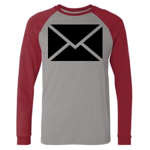 Long Sleeve Jersey Baseball Tee Thumbnail