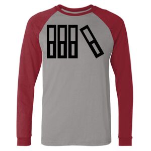 Long Sleeve Jersey Baseball Tee Thumbnail
