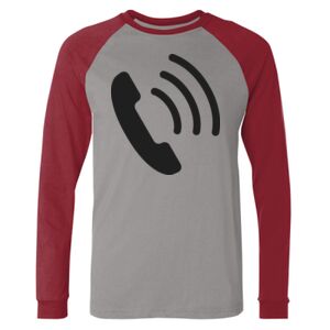 Long Sleeve Jersey Baseball Tee Thumbnail