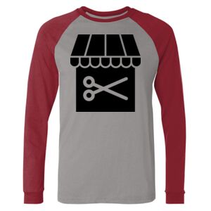 Long Sleeve Jersey Baseball Tee Thumbnail