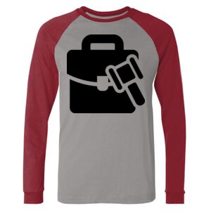 Long Sleeve Jersey Baseball Tee Thumbnail