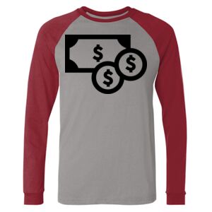 Long Sleeve Jersey Baseball Tee Thumbnail