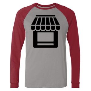 Long Sleeve Jersey Baseball Tee Thumbnail