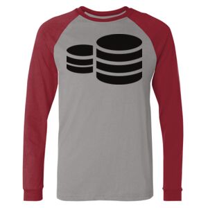 Long Sleeve Jersey Baseball Tee Thumbnail